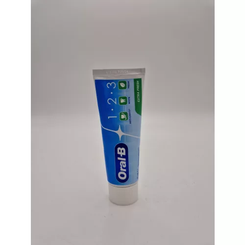 Oral-B fogkrém 75 ml 1.2.3 Extra Fresh