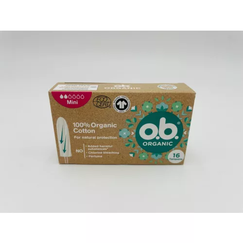 O.B. tampon 16 db Organic Mini