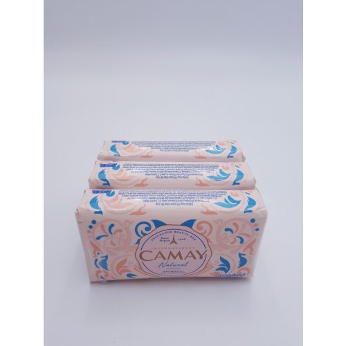 Camay szappan 3x125 g Natural