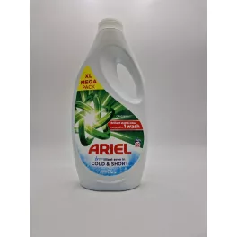 Ariel folyékony mosószer 50 mosás 1,65 l Cold&Short