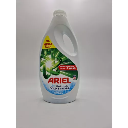 Ariel folyékony mosószer 50 mosás 1,65 l Cold&Short