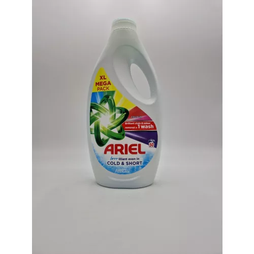 Ariel folyékony mosószer 50 mosás 1,65 l Cold&Short Colour