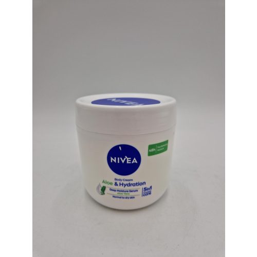 Nivea testápoló krém tégelyes 400 ml Aloe&Hydratation