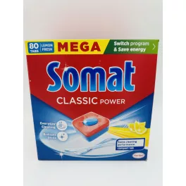Somat mosogató tabletta 80 mosás 80 db Classic Lemon