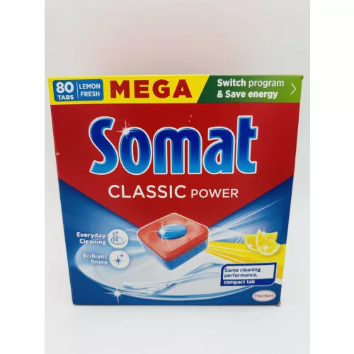 Somat mosogató tabletta 80 mosás 80 db Classic Lemon