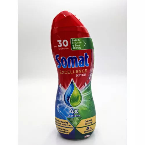 Somat folyékony mosogatószer gépi 540 ml Excellence duo gél Grease Cutting