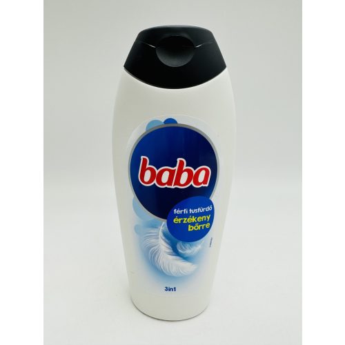 Baba tusfürdő férfi 400 ml Érzékeny bőrre