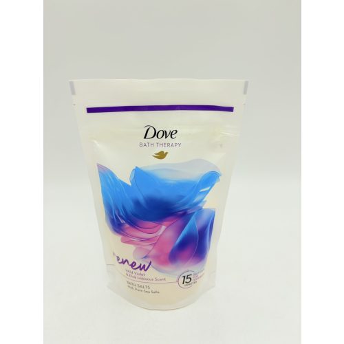 Dove fürdősó 400 g Bath Therapy Renew Wild Violet&Pink Hibiscus