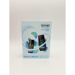 STR8 ajándékcsomag Wild Beat tusfürdő 250 ml+deo150 ml