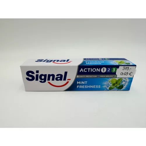 Signal fogkrém 75 ml Action 123 Mint Freshness