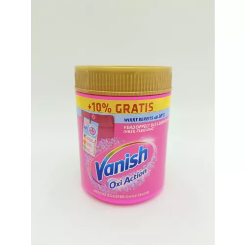 Vanish folttisztító por 605 g Oxi Action Pink
