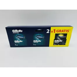   Gillette borotvabetét 3x5 db (Mach3 2 x 5 db + Mach3 Charcoal 5 db)