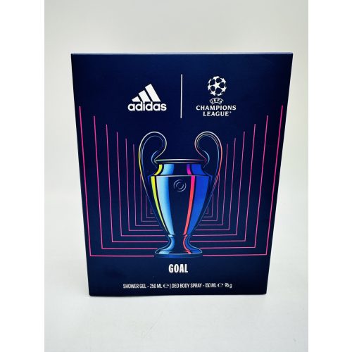 Adidas ajándékcsomag férfi Champions League Goal deo 150 ml+tusfürdő 250 ml