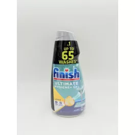   Finish folyékony mosogatószer gépi 2x650 ml Ultimate Hygiene+gel Lemon