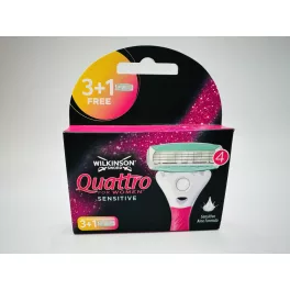 Wilkinson borotvabetét női 4 db Quattro Sensitíve