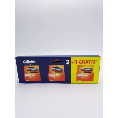 Gillette borotvabetét 3x4 db Fusion