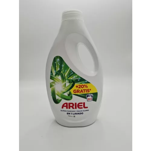 Ariel folyékony mosószer 30 mosás 1,35 l Original