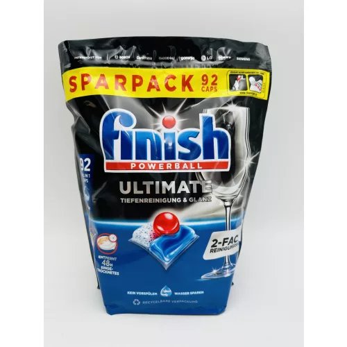 Finish mosogató tabletta 92 mosás 92 db Ultimate All in 1 Fresh