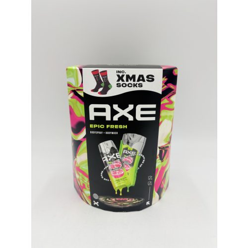 Axe ajándékcsomag Epic Fresh deo 150 ml+tusfürdő 250 ml+zokni