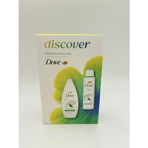 Dove ajándékcsomag Discover Fresh Care tusfürdő 250ml+Fresh Care deo 150m