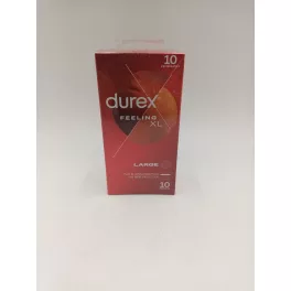 Durex óvszer 10 db Feeling XL Large