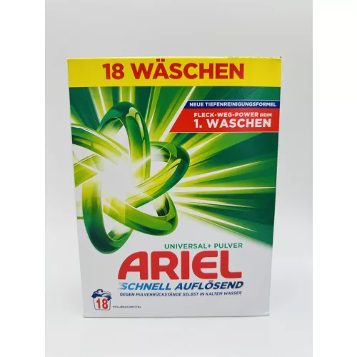 Ariel mosópor dobozos 18 mosás 990 g Universal