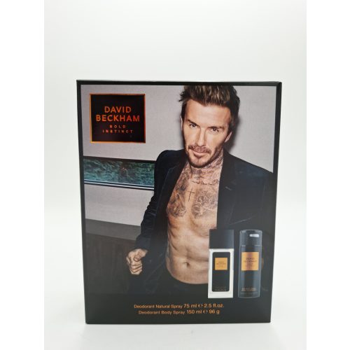 David Beckham ajándékcsomag Men Bold Instict Natural Spray 75ml + deo 150ml