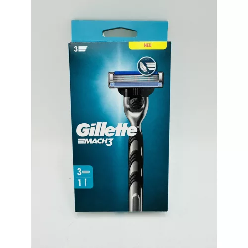 Gillette készülék+3 db borotvabetét Mach3