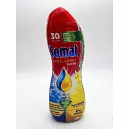   Somat folyékony mosogatószer gépi 540 ml Excellence duo gél Lemon