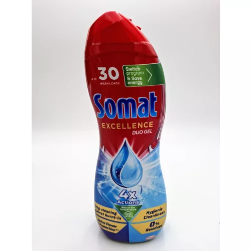 Somat folyékony mosogatószer gépi 540 ml Excellence duo gél Hygiene