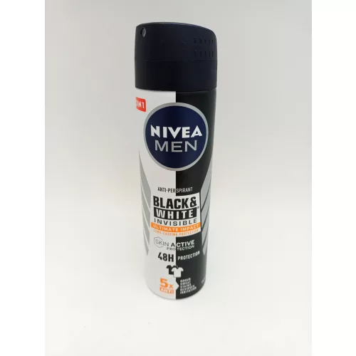 Nivea dezodor férfi 150 ml Invisible B&W Ultimate Impact Protect