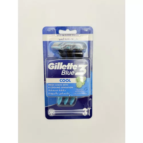 Gillette eldobható borotva 3 db Blue 3 Cool