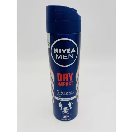 Nivea dezodor férfi 150 ml Dry Impact 0% Alcohol