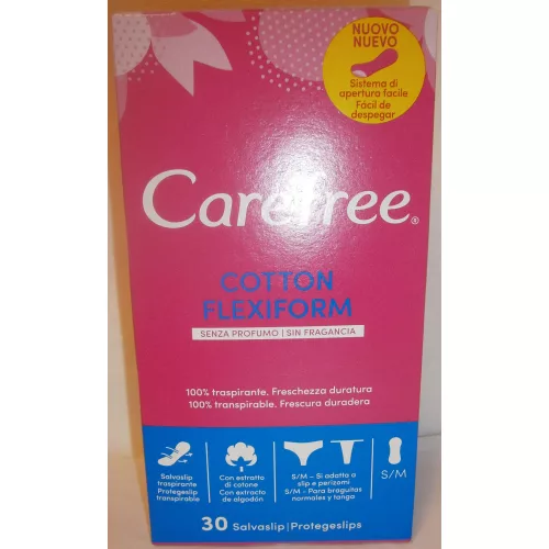 Carefree tisztasági betét 30 db Cotton Flexiform 