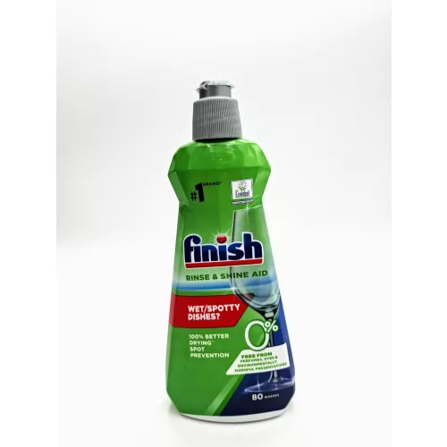 Finish mosogatógép öblítő 400 ml Rinse&Shine Aid 0%