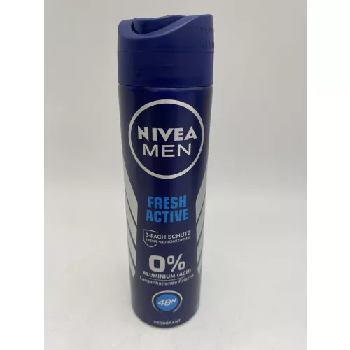 Nivea dezodor férfi 150 ml Fresh Active 0% Aluminium