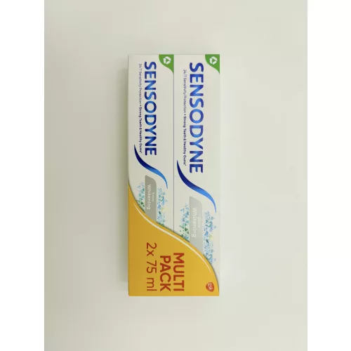 Sensodyne fogkrém 2x75 ml Extra Whitening