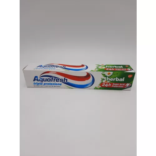Aquafresh fogkrém 75 ml Triple Protection Herbal