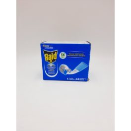 Raid elektromos készülék+utántöltő lapka 10 db