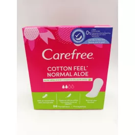 Carefree tisztasági betét 56 db Cotton Feel Normal Aloe