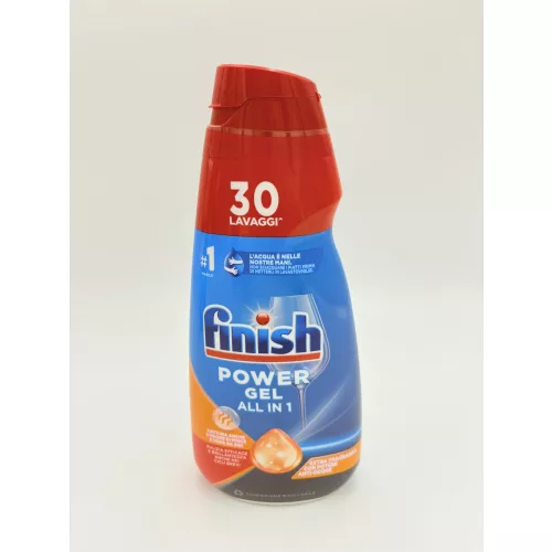 Finish folyékony mosogatószer gépi 30 mosás 600 ml All in 1 Power 3x szagtalanító