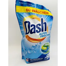 Dash folyékony kapszula 60 mosás 60 db 3in1 Alpine Fresh