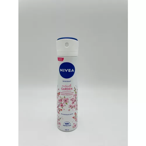 Nivea dezodor 150 ml Miracle Garden Cherry&Red Berries 0%