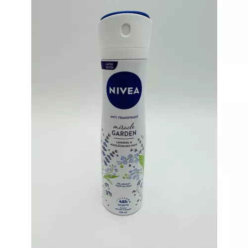 Nivea dezodor 150 ml Miracle Garden Lavender&Lily 0% Alcohol