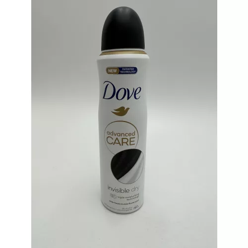 Dove dezodor 150 ml Invisible Dry 0% Alcohol