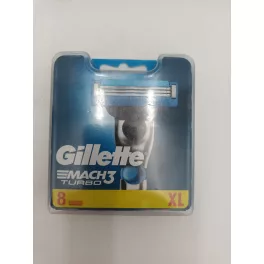 Gillette borotvabetét 8 db Mach3 Turbo 3D