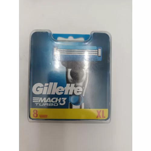 Gillette borotvabetét 8 db Mach3 Turbo 3D