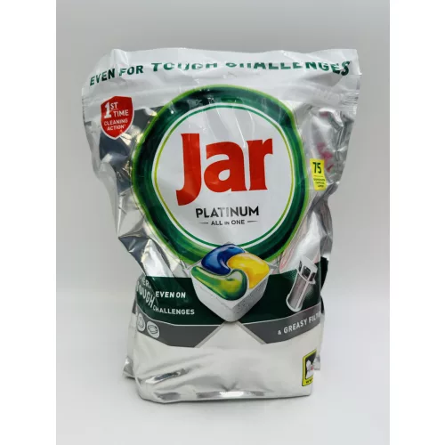 Jar mosogató kapszula 75 mosás 75 db Platinum All in 1 Lemon