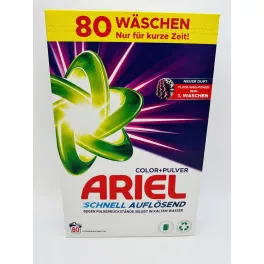 Ariel mosópor dobozos 80 mosás 4,8 kg Color