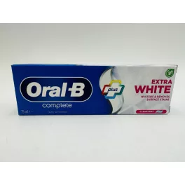 Oral-B fogkrém 75 ml Complete Extra White